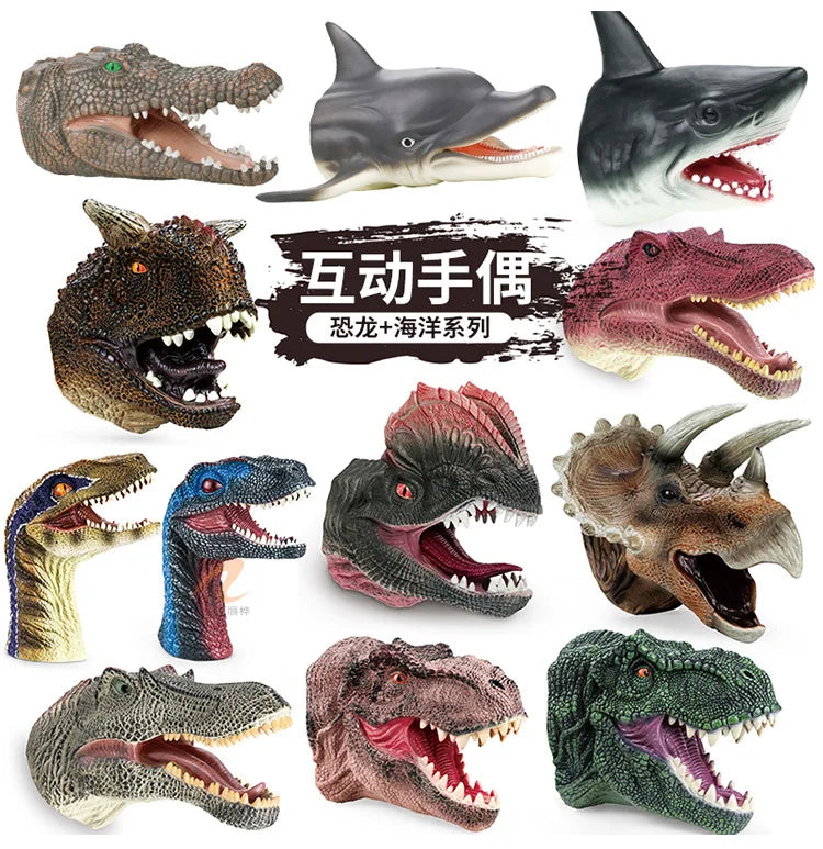 Realistic Dinosaur Hand Puppet Toy