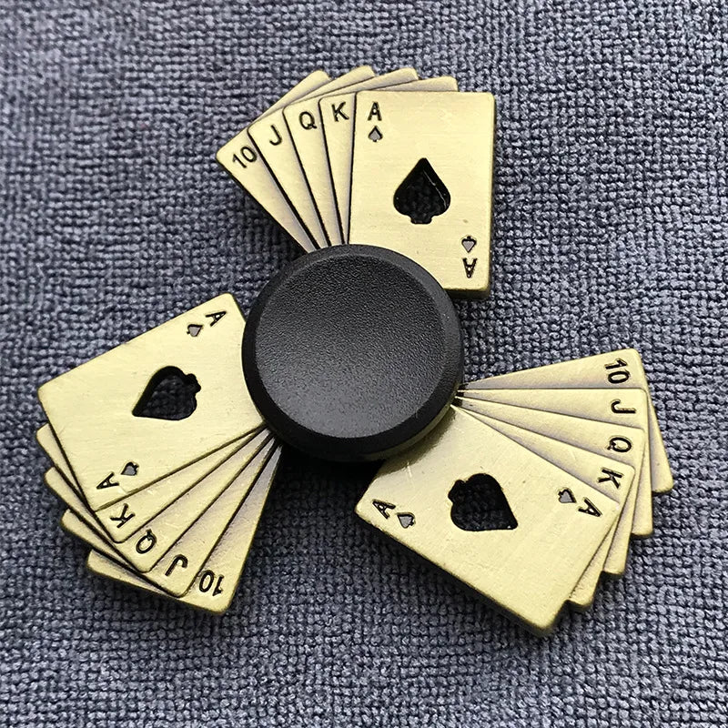 Bronze Metal Alloy R188 Silent Fidget Spinner