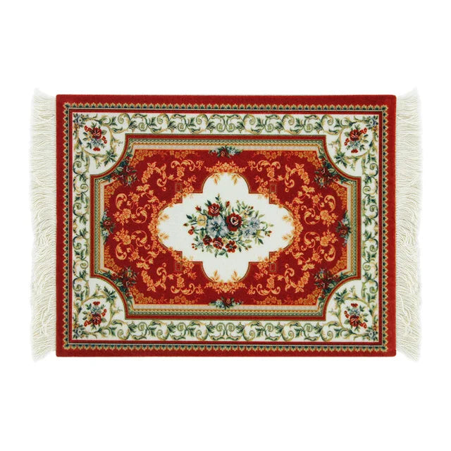 Mousepad Meal Mat Persian Carpet Style Rubber Anti-slip Durable Printing Rectangle Gaming Mouse Pads Coaster