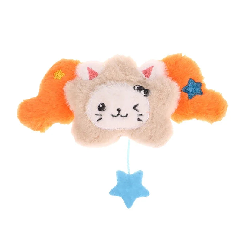 Star Plush Pendant Keychain Bag Charm Cute Doll Hanging Accessory