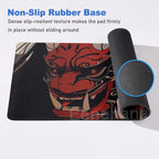Janpanese Mask Girl Mouse Pad 90x40CM non-slip Gaming Mousepad Gamer E-Sports Mouse Mat Game Mechanical Keyboard XXL Desk Mat