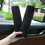 Universal Car Seat Belt Cushion Strap Cover Cushion Strap Safety Shoulder Short Plush Protector Interior Accessories