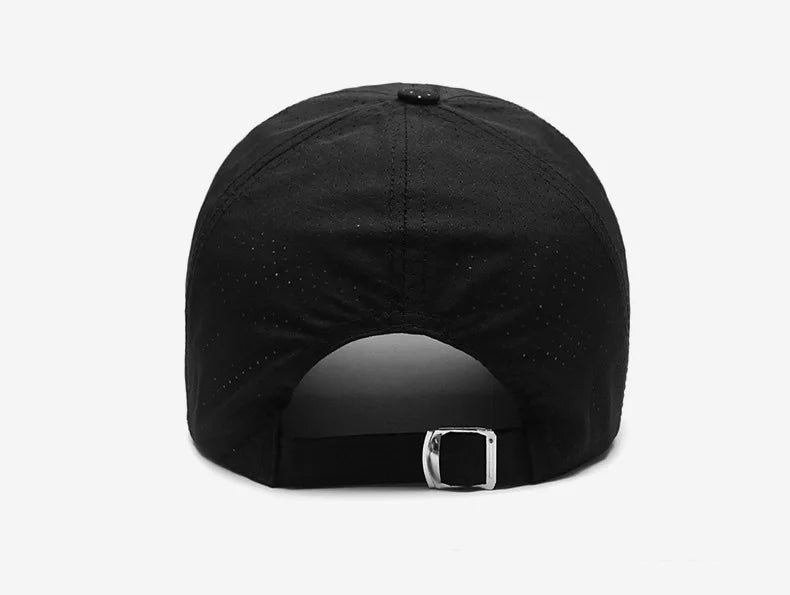 Unisex Ventilated Mesh Baseball Cap for Summer Outdoor Comfort