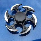 Anime Metal Fidget Spinner Zinc Alloy Silent Stress Relief Toy