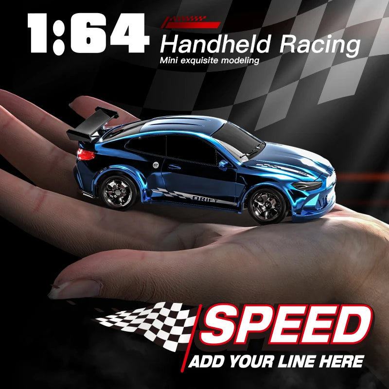KF20 1:64 Mini 4WD RC Drift Racing Car with Full Proportional Control