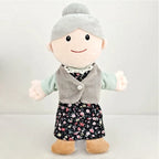Family Hand Puppet Dolls – Plush Educational Role Play Toy