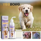 YEGBONG 100ml Hypoallergenic Pet Ear Cleaning Solution Gentle Non Irritating Vet Recommended Cleansing for Dog Cat Sensitive Ear