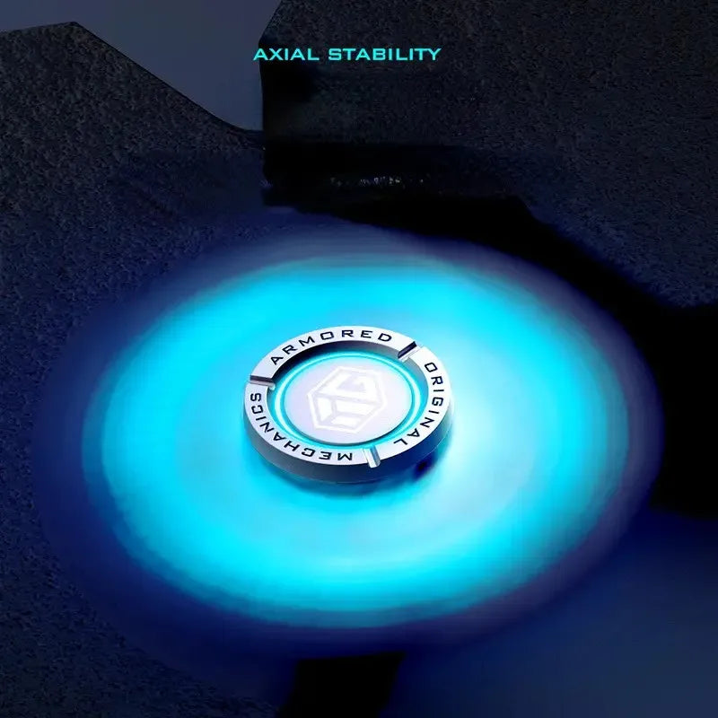 Glow Metal EDC Fidget Spinner Stress Relief Hand Toy