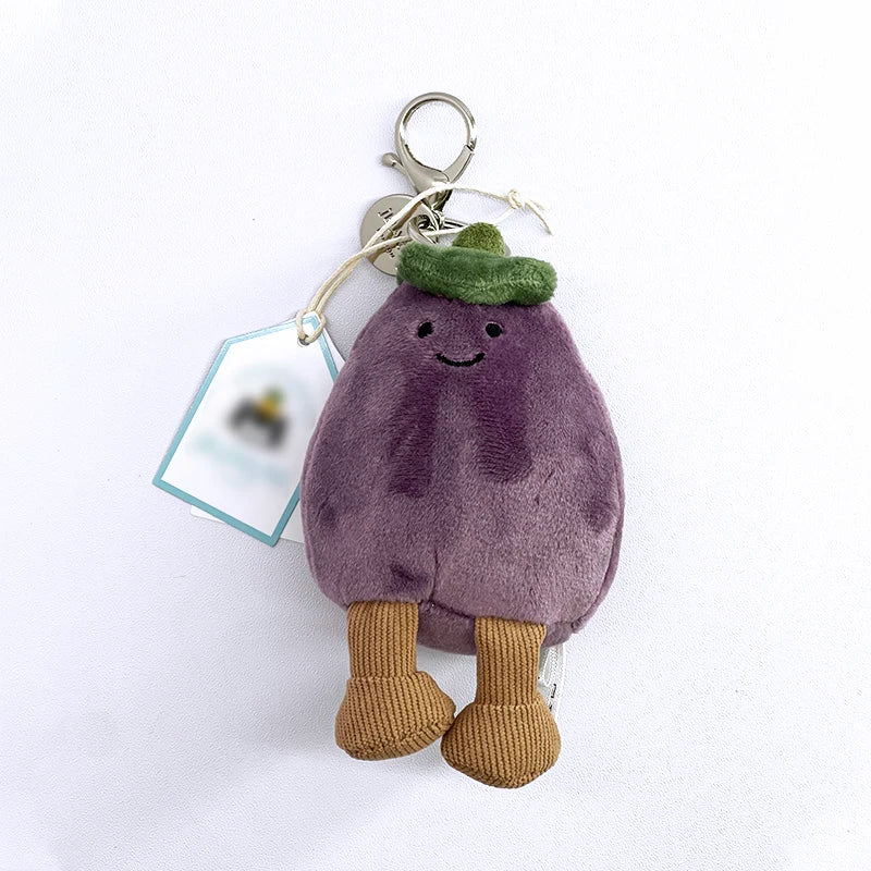 Cute Animal Plush Keychain Soft Bag Charm Collection