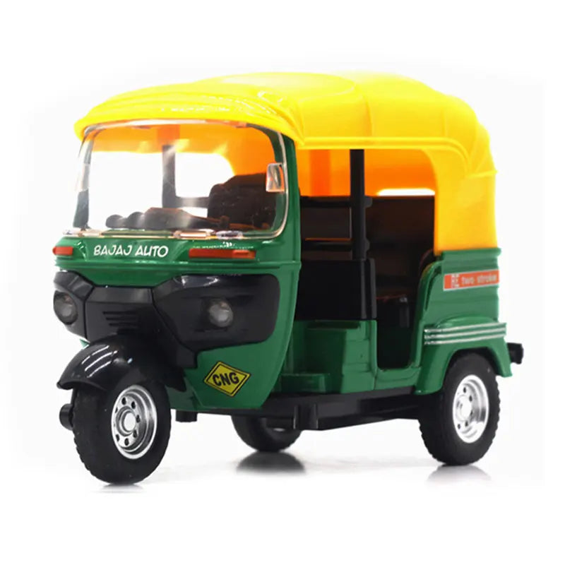 Indian Alloy Tricycle Die-Cast Model Toy