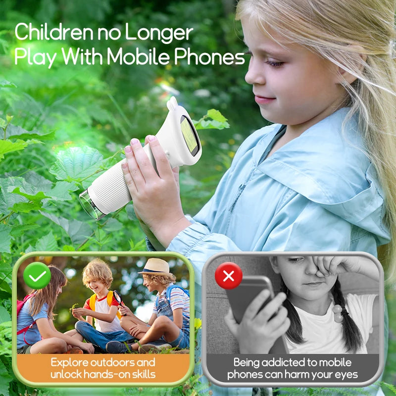 Kids 1000X Digital Microscope with LED Photo & Video Function