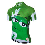2024 Cartoon Cycling Clothing Men Short Sleeve MTB Ropa Ciclismo Breathable Summer Sportswear Outdoor Bicycle Clothes Bib Shorts