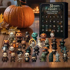 7/15/31 Nights of Fright Halloween Countdown Blind Box with Figurines, Halloween Advent Calendar 2025 Scary Mini Dolls Gift Boxs