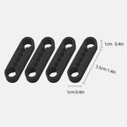 Car Door Shock Absorber Pads Silicone Elastic Damper Cushion Car Door Shock Absorber Cushion for Vehicles RV Truck Automotive