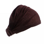 Wide Cotton Knotted Sports Headband for Women