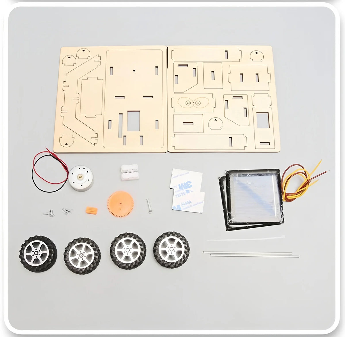 DIY Solar Lunar Exploration Vehicle