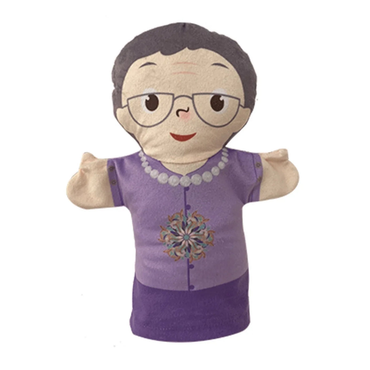 Family Hand Puppet Dolls – Plush Educational Role Play Toy