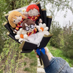Anime Figures Harry Potter Stuffed Dolls Creative Handmade Bouquet Valentine Graduation Birthday Gifts For Kids