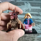I4Pcs/Set The Horror TV Dustin Mike Lucas Will Demogorgon Model Building Blocks Enlighten Action Figure Bricks Toys For Children
