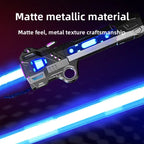 Children Colorful Glowing Sword Toys Telescopic Music Laser Sword 2-in-1 Rotating Decompression Toy Light Sword Kids Adult Toys