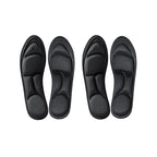 1/2/4/16Pairs 5D Massage Memory Foam Insoles For Shoes Sole Breathable Cushion Sport Running Insoles For Feet Orthopedic Insoles