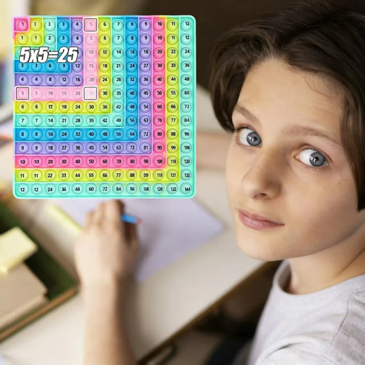 12×12 Multiplication Learning Board Game
