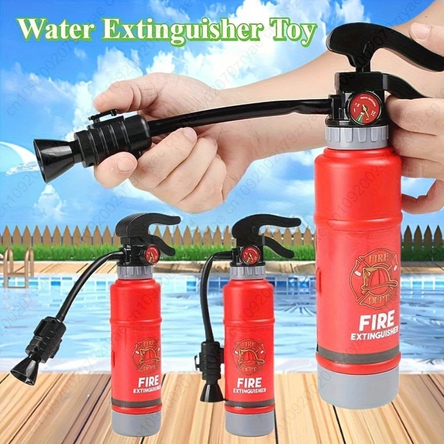 Mini Fire Extinguisher Water Toy for Outdoor Summer Fun Kids