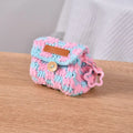 Cute Crochet Mini Coin Bag Keychain Storage Charm