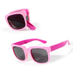 Square Foldable Kids UV400 Sunglasses for Boys & Girls