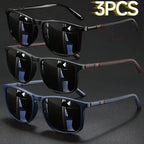 Luxury Vintage Square Polarized UV400 Sunglasses for Men & Women
