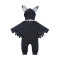 Baby's First Halloween Costume Black Bat Romper Jumpsuit Infant Boys Girls Purim Party Carnival Fancy Dress Cosplay Long Short