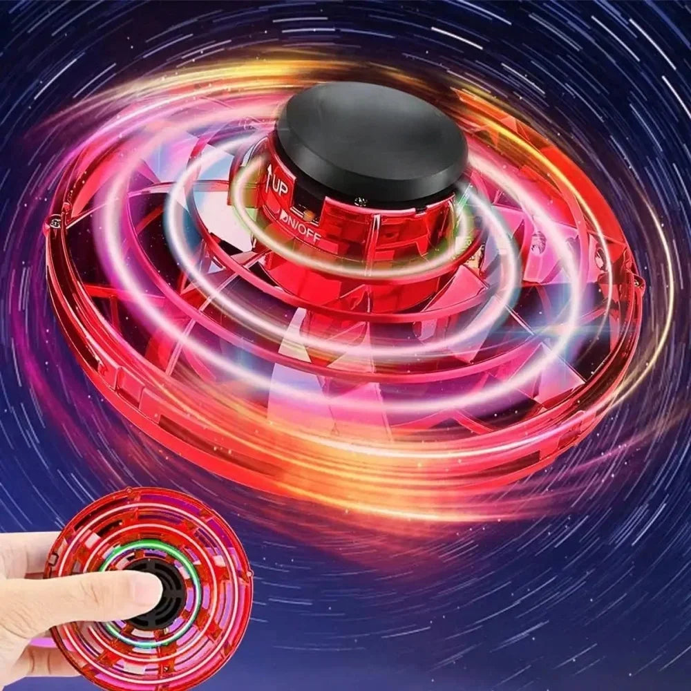 Flying Ball Boomerang Flyorb Magic With LED Lights Drone Hover Ball Fly Nova Orb Flying Spinner Fidget Toys Children Family Gift