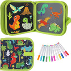Erasable Reusable Doodle Book Drawing Pad with 12 Watercolor Pens