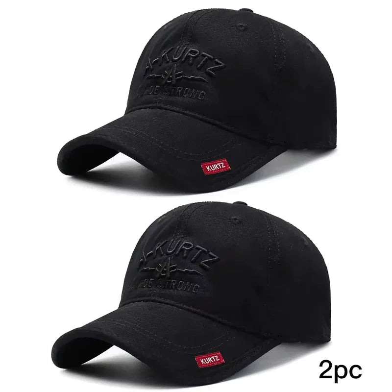 Korean Style Embroidery Baseball Cap for Outdoor Sun Protection
