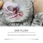 Cat Dog Ear Cleanser Relieve Discomfort Remove Ear Mite Dirt for Odor Control Itch Relief Pet Ear Care Cleaning Products 100ml