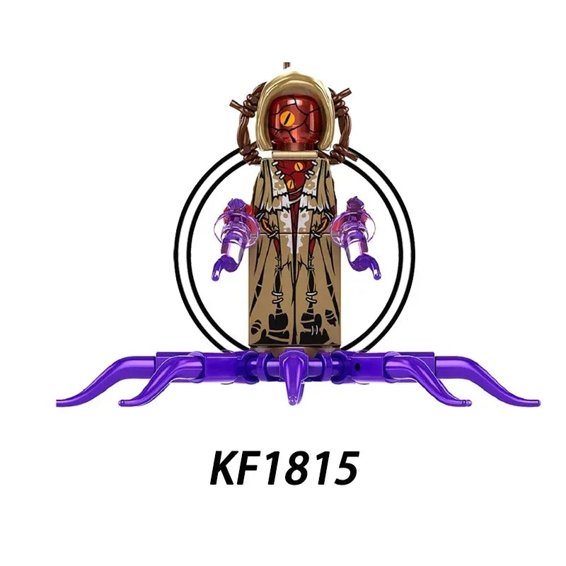 Blind box TP1040 WM6205 KF6173 KF6175 Killer Klowns Mini Figure Classic Horror Thriller Movie Building Block Model Doll Toy Gift