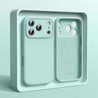 Magnetic Original Liquid Silicone Phone Case For iPhone 18 17 16 15 14 13 Pro Max 17Pro 18 For Magsafe Wireless Cases Soft Cover