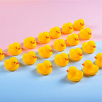 Mini Rubber Duck Bath Toy Set – 10pcs Squeaky Floating Ducks