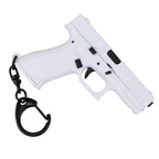 Tactical Pistol Shape Keychain Detachable Car Keyring Accessory