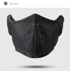 Outdoor face mask, cycling antifreeze head cover, winter skiing face protection, warm ear mask, fleece windproof face mask