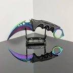 CS Karambit Toy – Safe Cosplay Claw Knife with Plastic Sheath