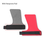 A Pair of Carbon No Finger Hole Hand Grips for Crossfit Pull Ups Cross Training Kettlebell Gymnastics Workout Palm Protector
