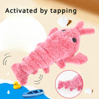 Electric Jumping Lobster Cat Toy for Interactive Indoor Hunting Play