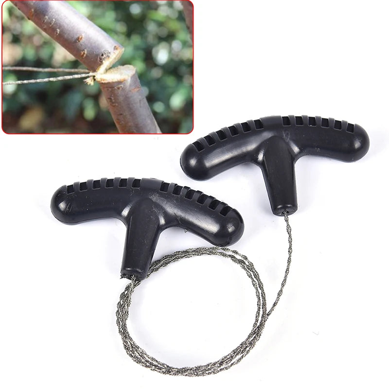 Portable Manual Steel Wire Chain Saw for Camping & Survival
