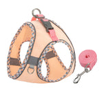 Pet Dog Harness and Leash Set for Small Medium Dog Outdoor Walking Reflective Adjustable Cat Vest Harness Chihuahua Pet Supplies