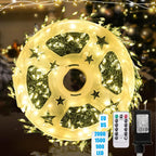 LED Firecracker String Lights Remote Control Halloween Garland EU/US DC Power Fairy Light for Wedding Party Christmas Decoration