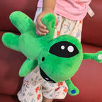 30cm Green Alien Plush Toy Anime Tentacle Horn Alien Monsters Horror Doll Boys Girls Soft Toys Stuffed Throw Pillow Kids Gifts