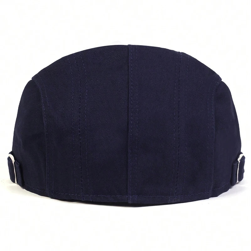 British Newsboy Flat Cap for Casual Vintage Outdoor Style