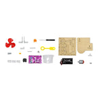 Wooden STEM Science Experiment DIY Educational Building Kit for Kids