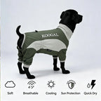 Summer Dog Cooling Clothes, Pet Sun Protection Quick-Drying Cool Dog One-Piece Clothes, Suitable for Small, Medium and Large-Siz
